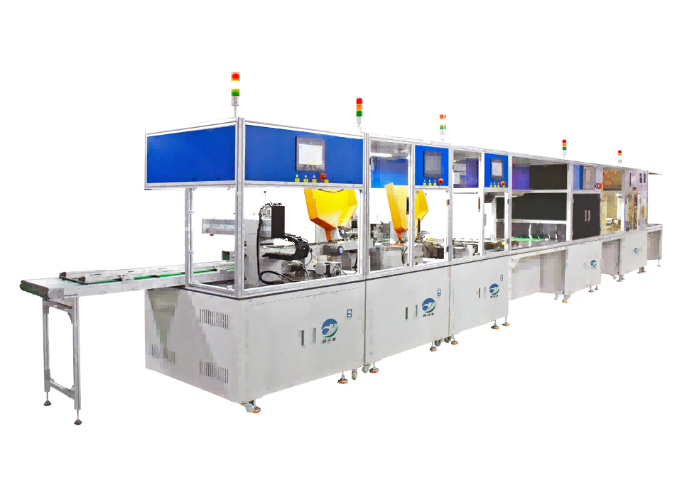 Single Sided Lithium Battery Fully Automatic Spot Welding Machine Pack Production Line