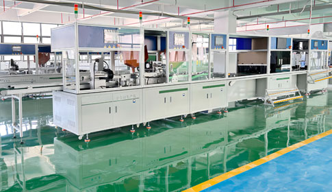 Fully Automatic Cylindrical Battery Production Line Realizes Intelligent Production